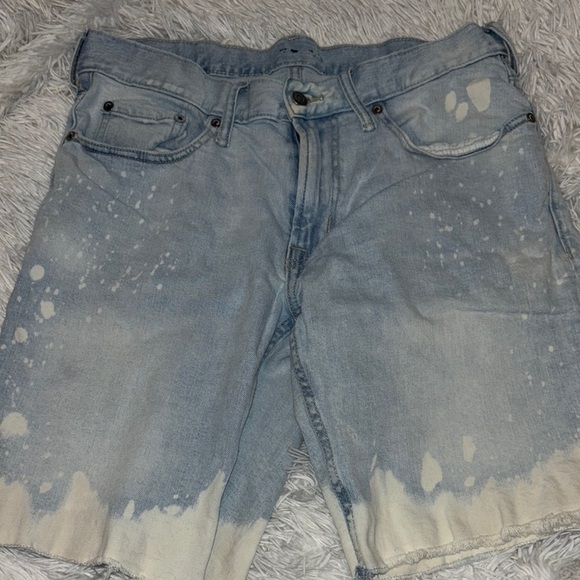 Distressed Denim Shorts - Picture 2 of 10